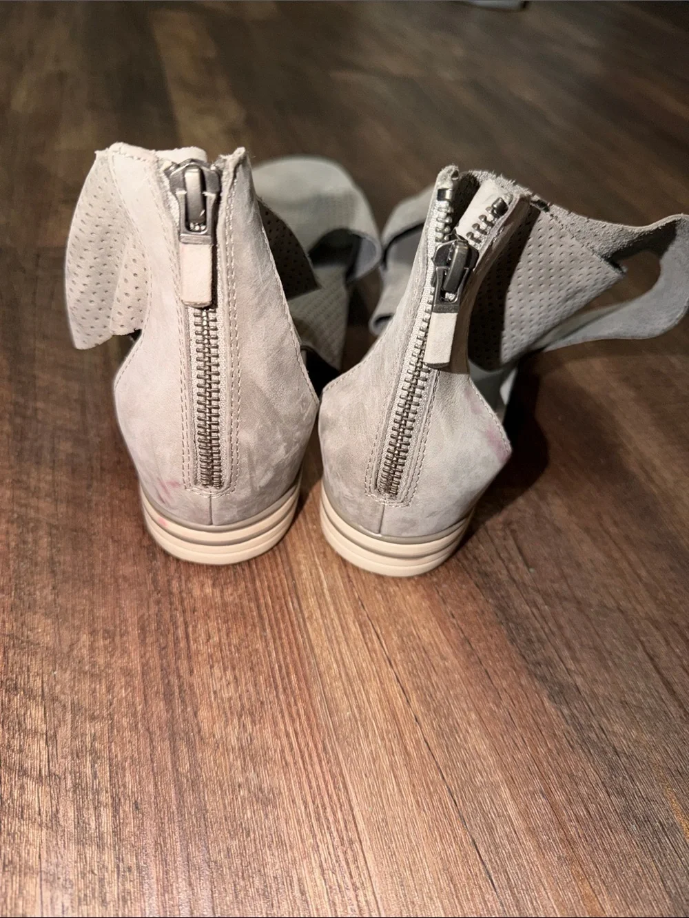 Eileen fisher SPORT SNEAKER SANDAL IN PERFORATED NUBUCK size 9